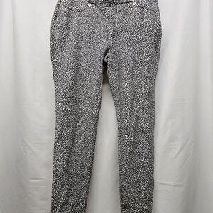 Michael Kors Monochrome Patterned Pants